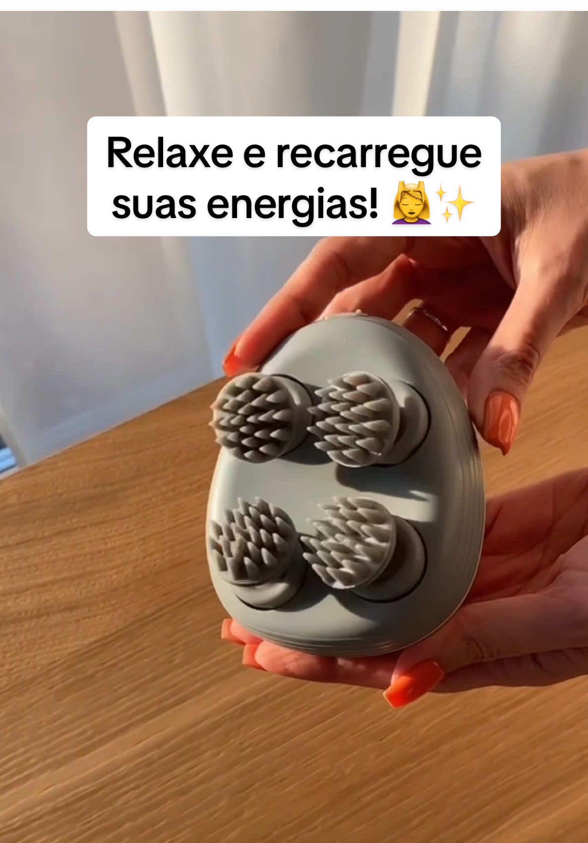 💆‍♀️✨ Relaxe e recarregue suas energias! O Massageador Elétrico Corporal é perfeito para aliviar tensões, estimular a circulação e proporcionar momentos de bem-estar. 🔹 Ideal para cabeça, couro cabeludo e corpo 🔹 Função de amassamento relaxante 🔹 Leve e fácil de usar em qualquer lugar #MassageadorEletrico #Relaxamento #AutoCuidado #BemEstar #Saude #Massagem #CuidadosPessoais #SpaEmCasa #AlivioDasTensoes #CorpoRelaxado #dafu #dafushop #dafubrasil #viral #explorar 