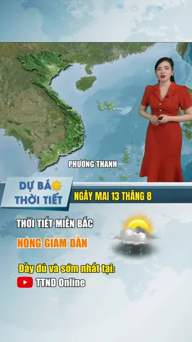 Thời tiết Miền Bắc ngày mai #thoitiet #dubaothoitiet #thoitiethomnay #ttnd #ttndonline