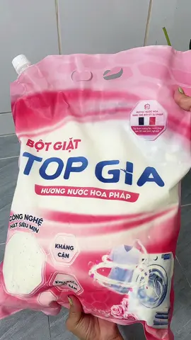 Bột giặt Topgia hương nước hoa pháp với hạt siêu mịn kháng cặn kháng mùi #thanh_van153 #review #botgiat #topgia#xuhuong 