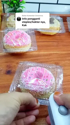 Membalas @innoovva pakai ini lebih aman ..😇 #snacksealer #sealermini #donatgemoy 