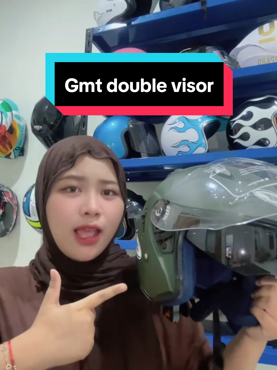 helem gmt double visor cuma segini harganya😱,cek keranjang kuning#Promo #helmgmt #cod #fyppppppppppppppppppppppp 