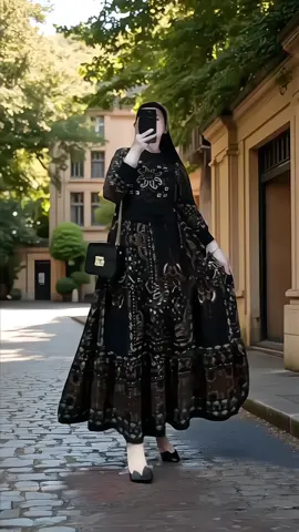 Gamis rayon bordir wanita kombinasi knite premium kode 098 #gamiswanita #elegant #fashionwanita 