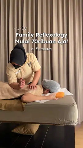 tempat refleksi enakk di surabayaa! super nyaman, adem, wangiii😆✨ #exploresurabaya #surabaya #spasurabaya #pijatsurabaya #reflexologysurabaya 