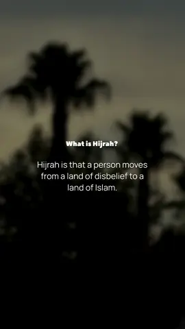What is Hijrah? - Shaykh ibn Uthaymeen رحمه الله.  #islam #quran #sunnah #hijrah #fyp 