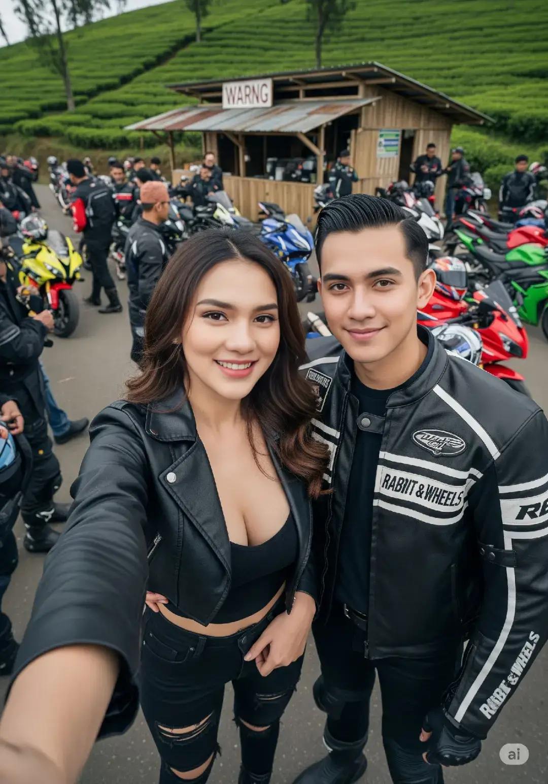 GAASSS!!!!  #motorvibes #touringindonesia  #visualtrip   #exploreindonesia #sunmori @Davina Karamoy 
