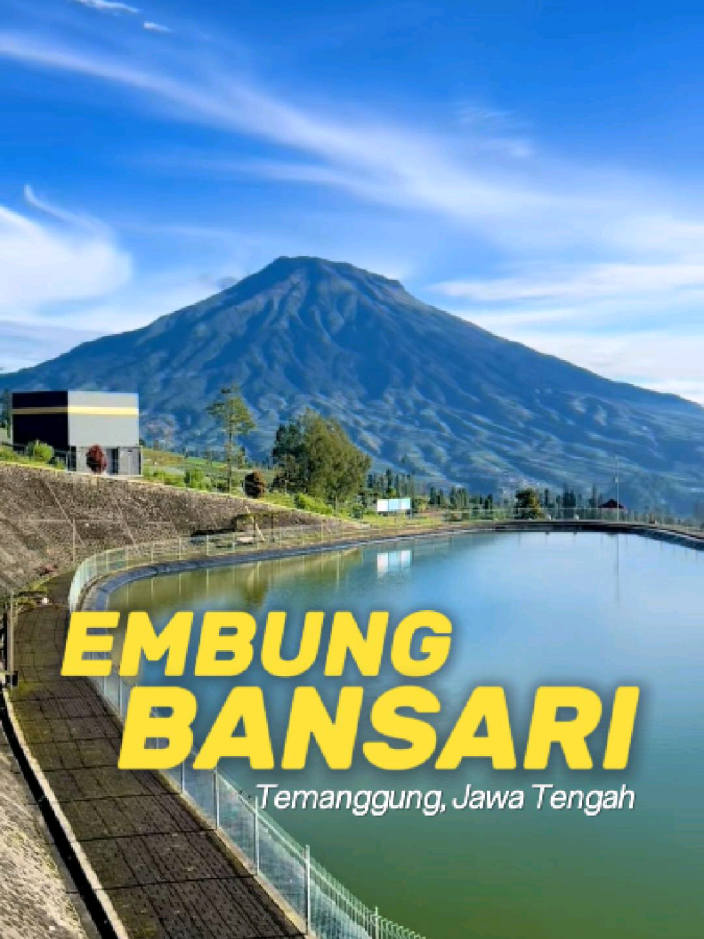 Lereng Gunung Sindoro punya hiddem gem yang cakep banget ❤️ #loyaltrip #embungbansari #embungbansari_temanggung #temanggung #temanggunghits #temanggung24jam #temanggunggandem #temanggungbersenyum #wisatatemanggung #exploretemanggung #wisatajawatengah #wisatajateng #explorejateng #pesonaindonesiaku 
