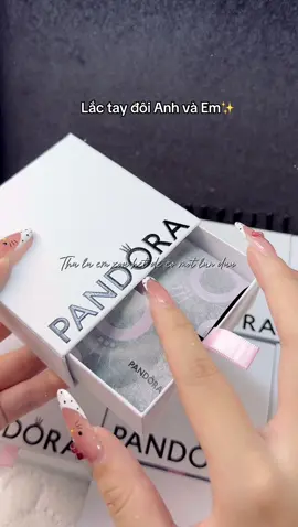 #CapCut lắc tay đôi tình iu💖 #quatangnguoiyeu #FULLBOX #pandora #trangsucbac 