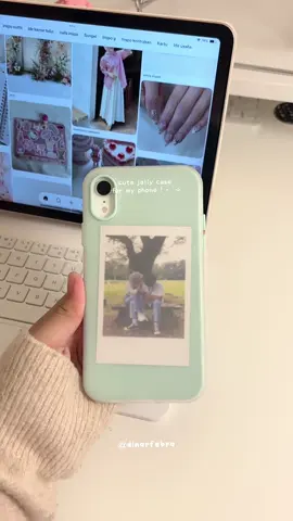 Cute case bisa diselipin foto✨ #cutecase #caseiphone #jellycase #caseaesthetic #case 