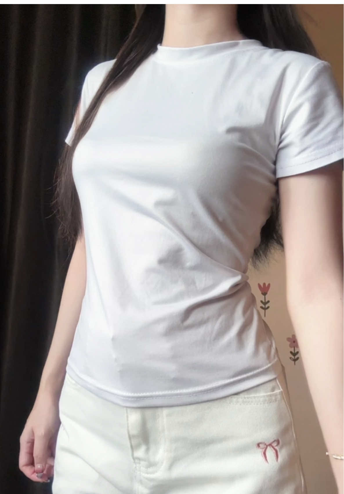 ใส่เสื้อยืดยังไงให้ส๊วยยยย☁️✨ เสื้อยืดงบหลักสิบ ไม่จกตาแน่นอนน #fypシ゚ #เทรนด์วันนี้ #เสื้อยืด #เสื้อสีพื้น #เสื้อยืดผู้หญิง 