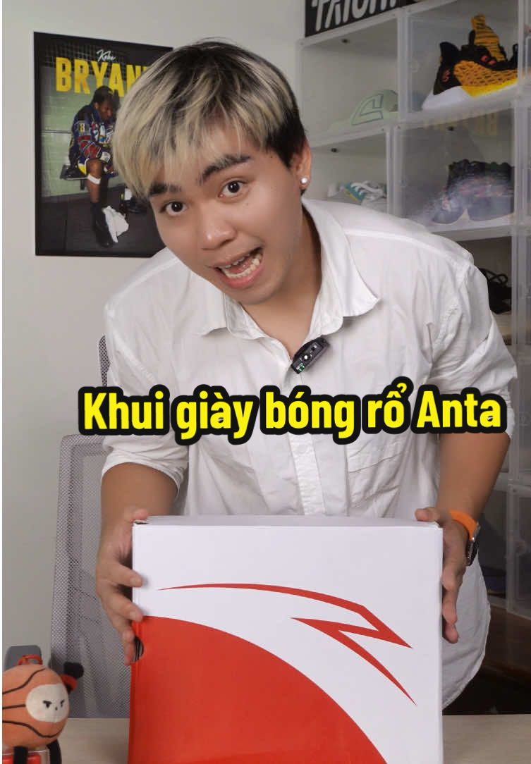 Unbox giày ANTA Airspace 4 😇 #feetvn #kentocbac #basketball