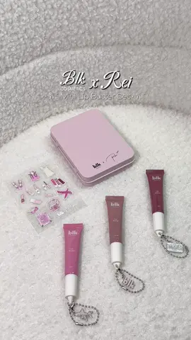 this collaboration was made to perfection @blk cosmetics 💕✨ #blk #blkcosmetics #blkcosmeticsph #blkxrei #minimakeup #makeup #makeupminis #lipbutter #lippie #beauty #cosmetics #makeupset 