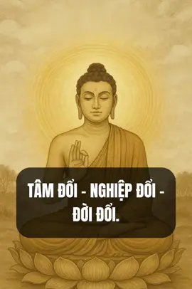 Mọi nghiệp lành dữ, mọi khổ vui đều từ tâm mà ra. Bắt đầu soi tâm, sửa tâm chính là bắt đầu tỉnh thức.                                                              NAM MÔ BỔN SƯ THÍCH CA MÂU NI PHẬT 🙏🏻.                                                                                        #nguoitruyenphap #loiphatday #phatphap #songtinhthuc 