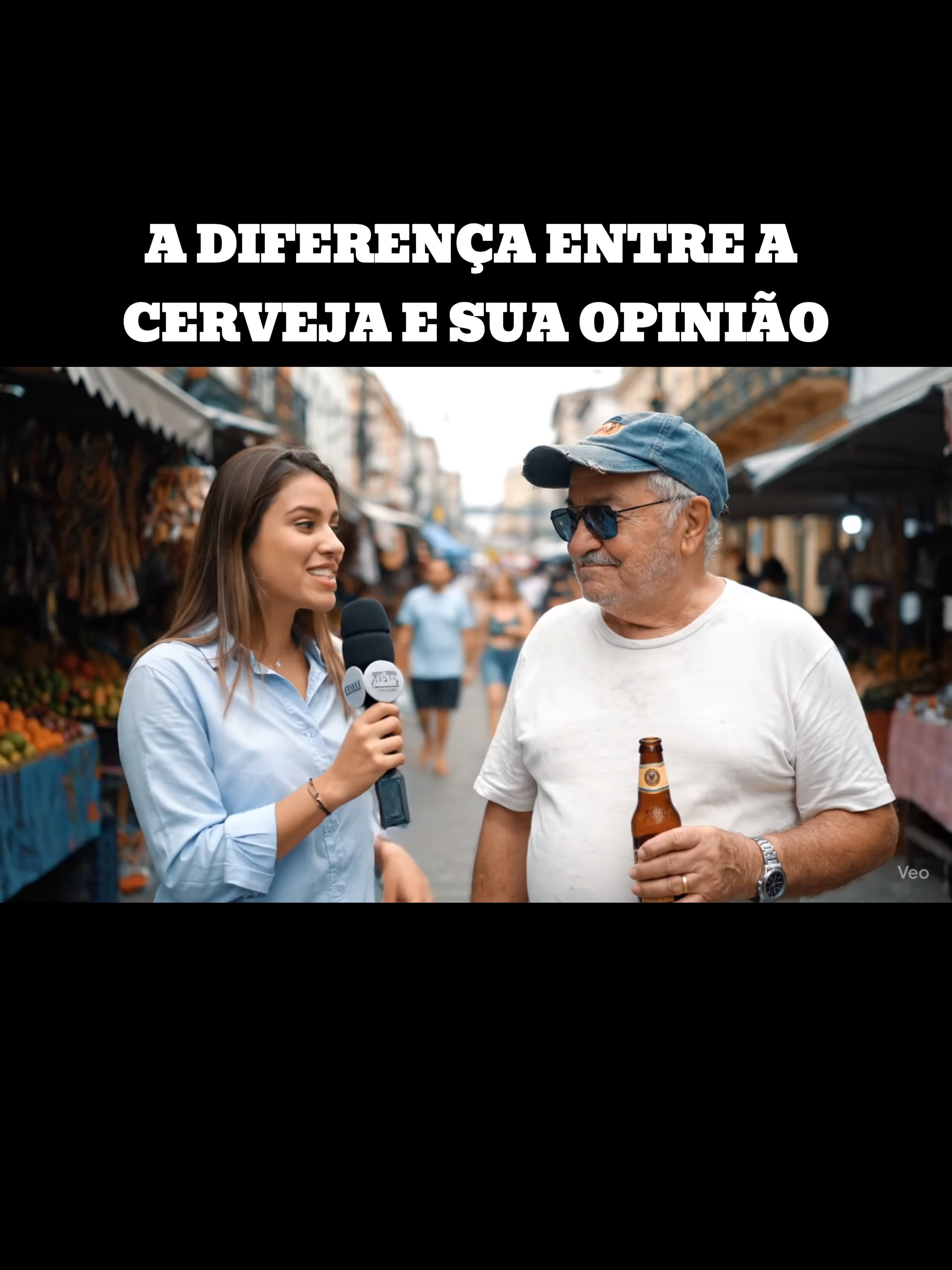 Coroa responde com deboche a repórter e vira piada 😂🍺#humorbrasil #memestiktok #videoengracado #humorengraçado