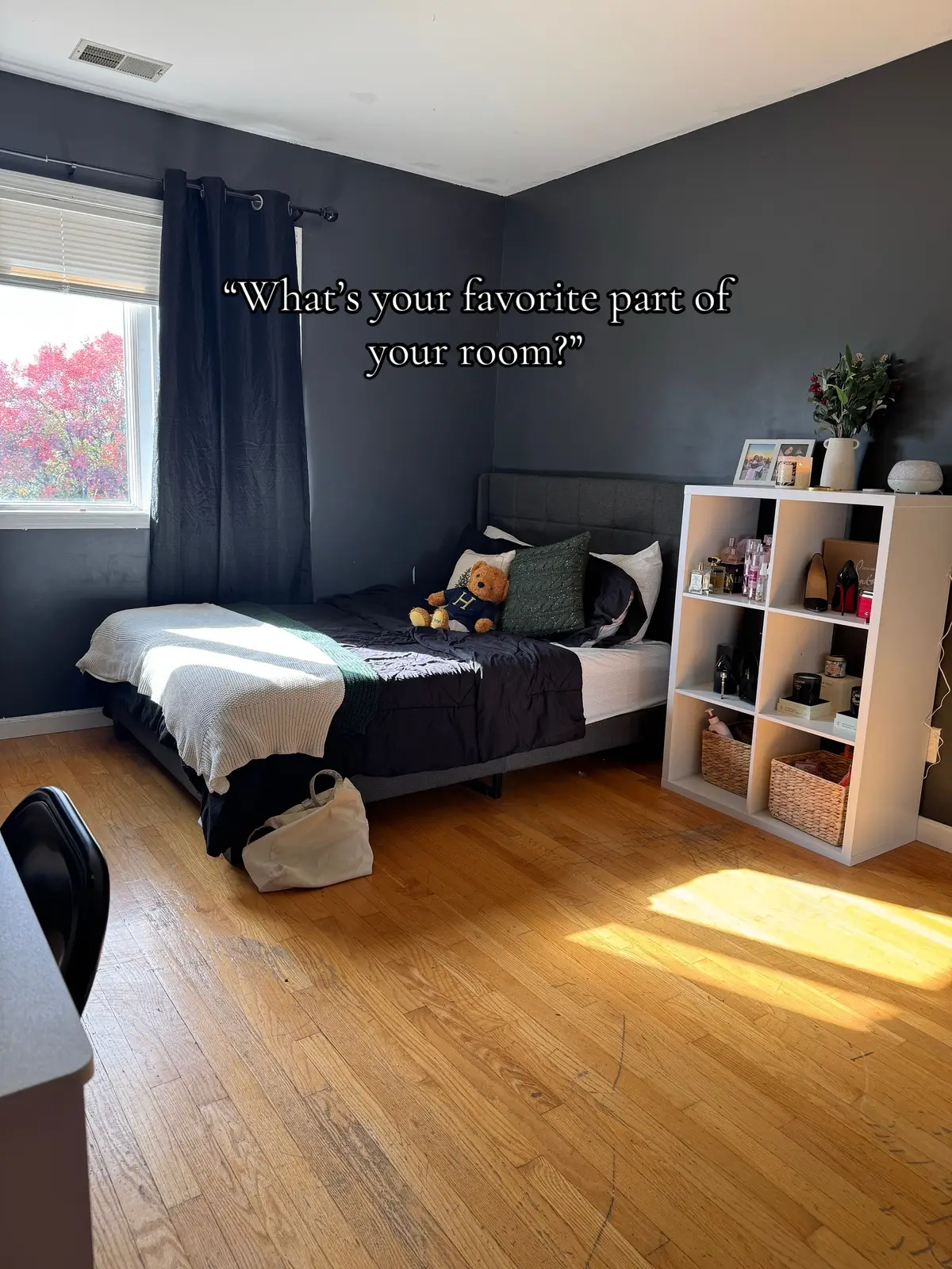 The shelves that will never be touched.  #redbottoms #yslheels #expensive #roomdecor #fyp 