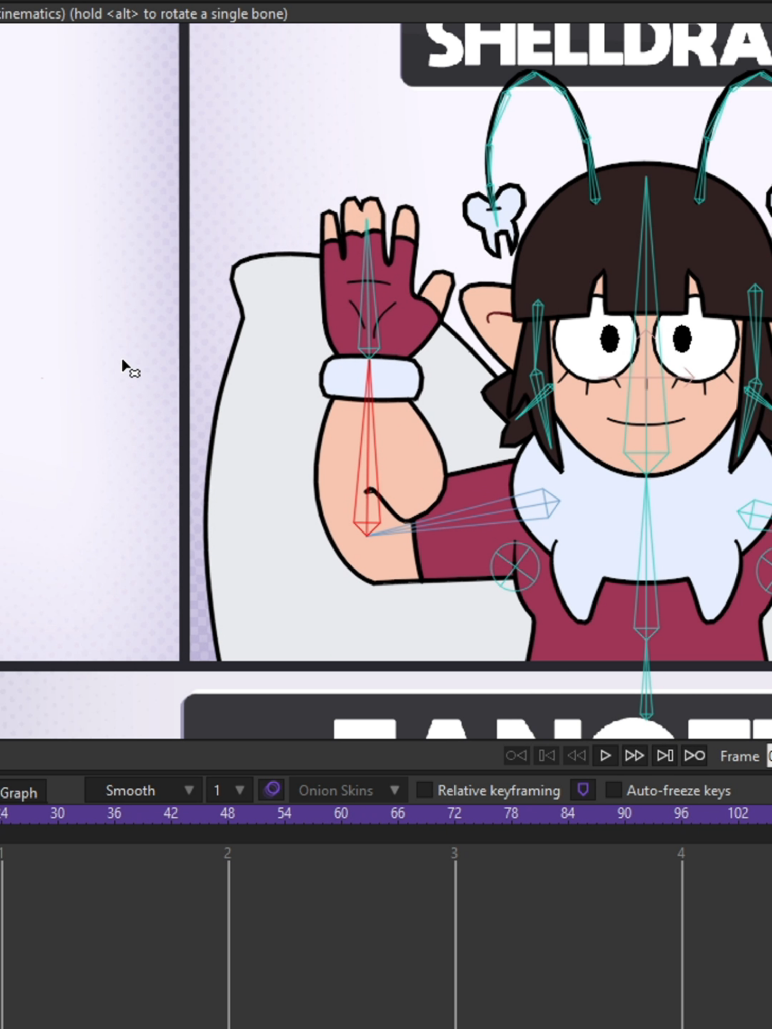 Sometimes your moho rigs just don't behave...thankfully there's a fix for that! #artistsoftiktok #digitalartist #learningtoanimate #animation #behindthescenes #youtubevideo #projectbreakdown #videobreakdown #mohoanimation #puppetrig #howtoanimate #moho