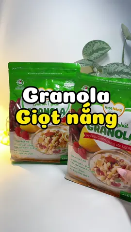 Granola không chiên nhưng giòn ngon lắm nha #granola #giotnang #anvat #healthy #annieriviu 