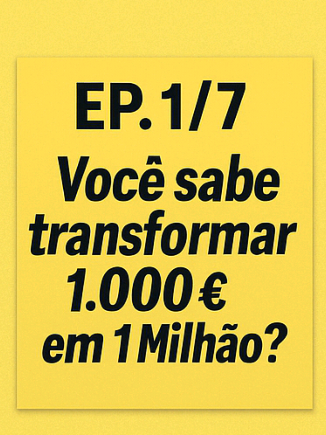 “O ciclo silencioso que prende 90% das pessoas. Capítulo 1 da série #1000a1Milhao no canal #AfricaFinanceira .” #AfricaFinanceira #1000a1Milhao #dinheiro 