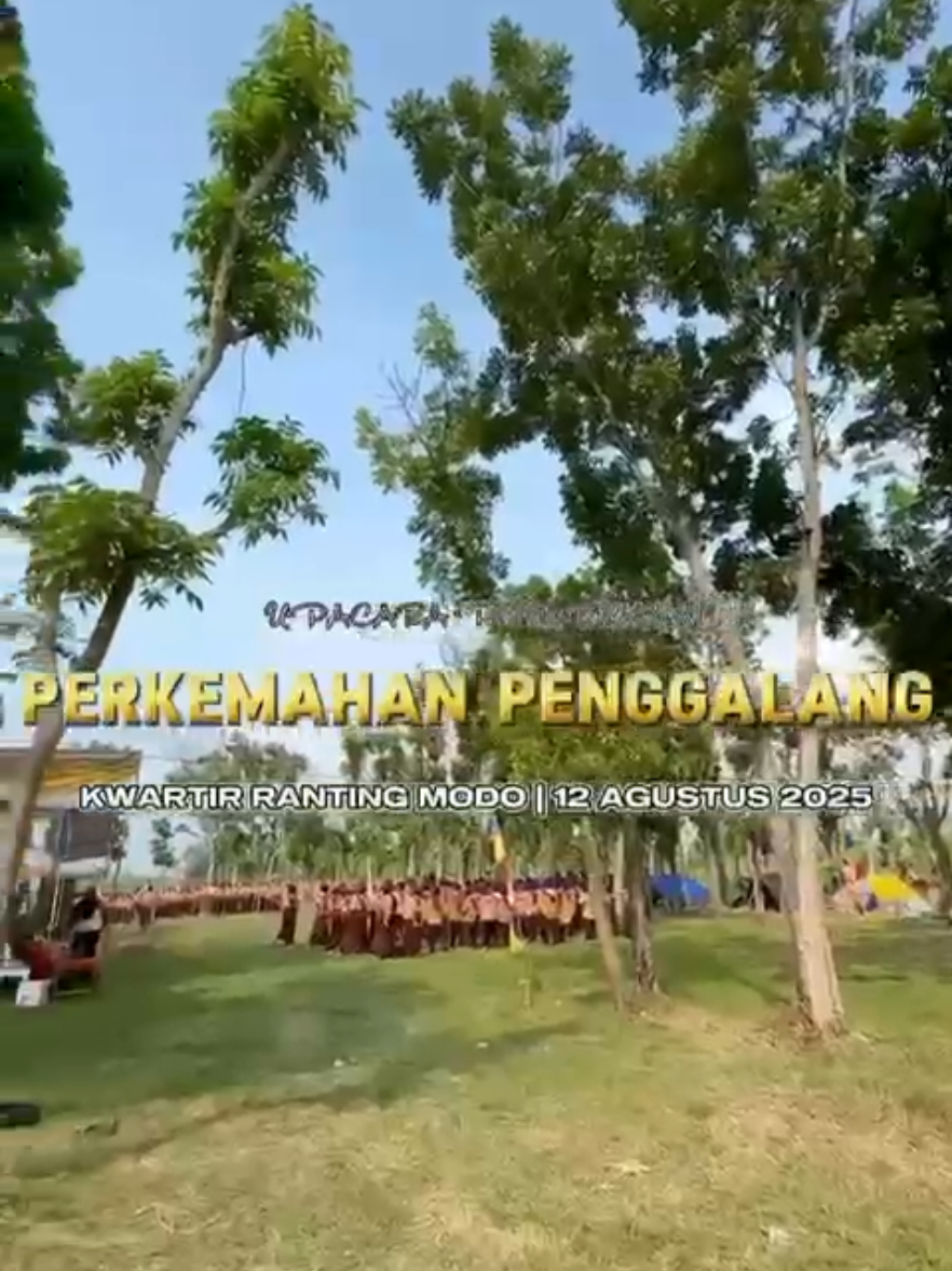 ⚜️ PERKEMAHAN PENGGALANG ⚜️ Dalam rangka Peringatan Hari Ulang Tahun Pramuka ke-64, Kwartir Ranting Modo menggelar Perkemahan Penggalang di Bumi Perkemahan Sonokeling, Modo pada 12–14 Agustus 2025. Dengan tema 