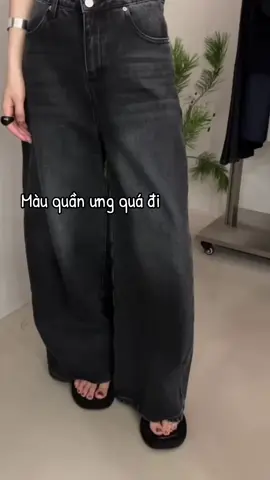 Quần jean đen #tiktokshop #xuhuongtiktok #xyzbca #fyp #quanjean 