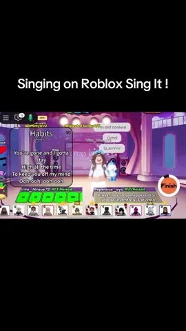I’ve not sung this song before 😭 Only heard snippets of it #roblox #robloxsinging #sing #singing #fyp 