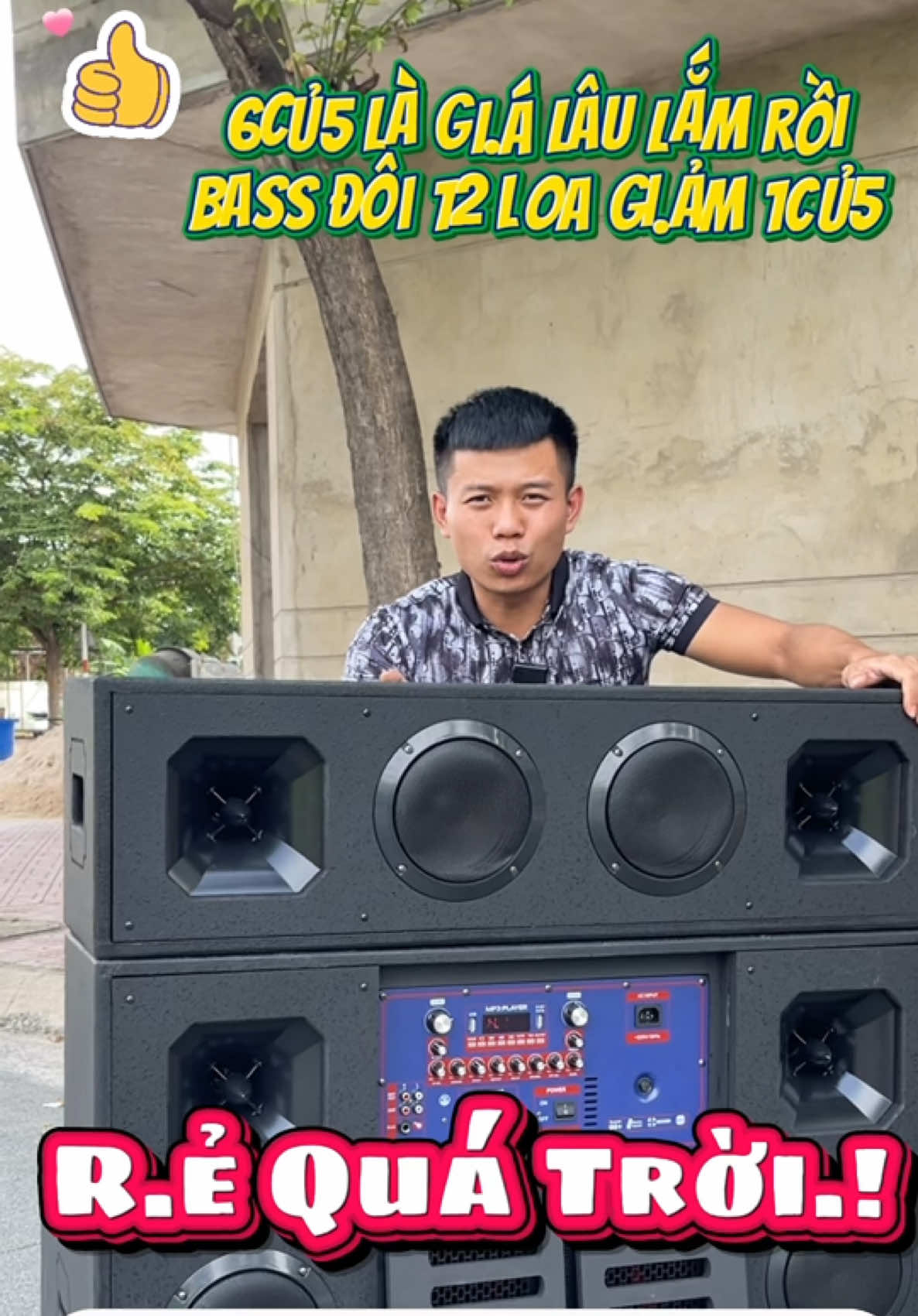 Bass đôi 12 loa 6củ5 là gi.á xưa rồi. M62 12 loa giảm hẳn 1củ5. #loakeokeo #loakeo #thanhlyloakeo #loakeo5tacdoi #loakeohaynhat #loakeobass50 #loakeodien #loakeocongsuatlon #loakeo4tacdoi #loakeogiare #loakeobass40 #loakeom62 #thuongloakeo 