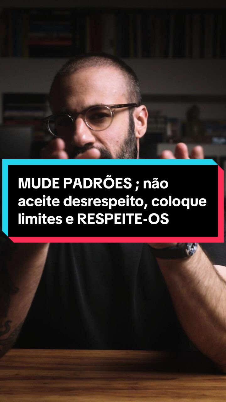 Como parar de aceitar desrespeito e mudar a visão sobre limites na vida e na sua próxima conversa  Você pode falar o que for, mas se você não respeita os limites que você mesmo estabeleceu, ninguém vai te respeitar. #comunicação #inteligenciaemocional #respeito 