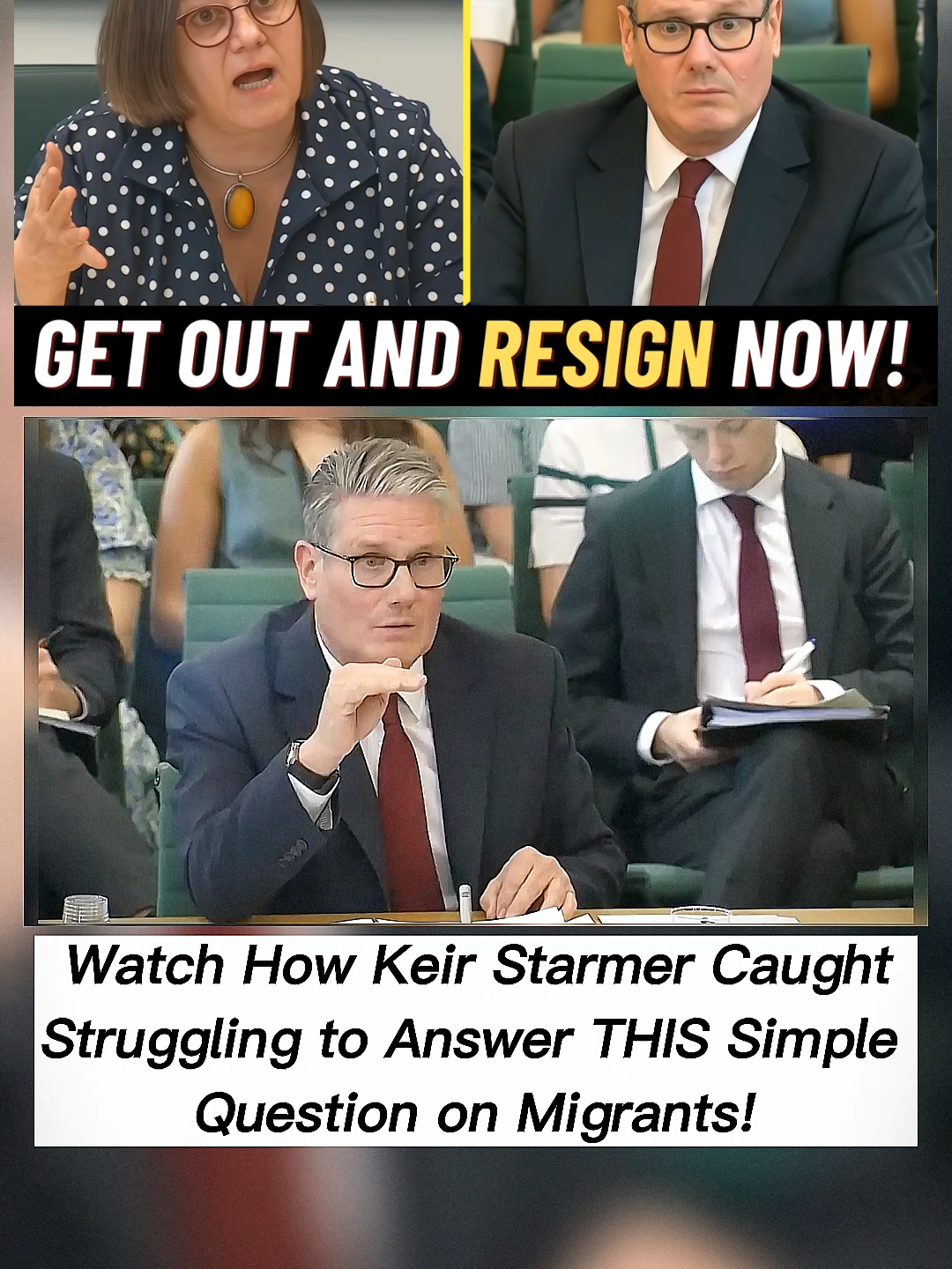 Watch Prime Minister Keir Starmer Caught Struggling to Answer THIS Simple Question on Migrants in Parliament! #MP #Speaker  #ReformUK  #ParliamentDebat #NigelFarage  #LeeAnderson #RishiSunak  #KeirStarmer  #primeminister #Laboure #UKPolitics #Starmer #AngelaRayner #RachalReeves #PoliticalNews  #houseofcommons #LabourParty  #BritishPolitics #news #uknews #fyp #foryou #PMQs #Migration