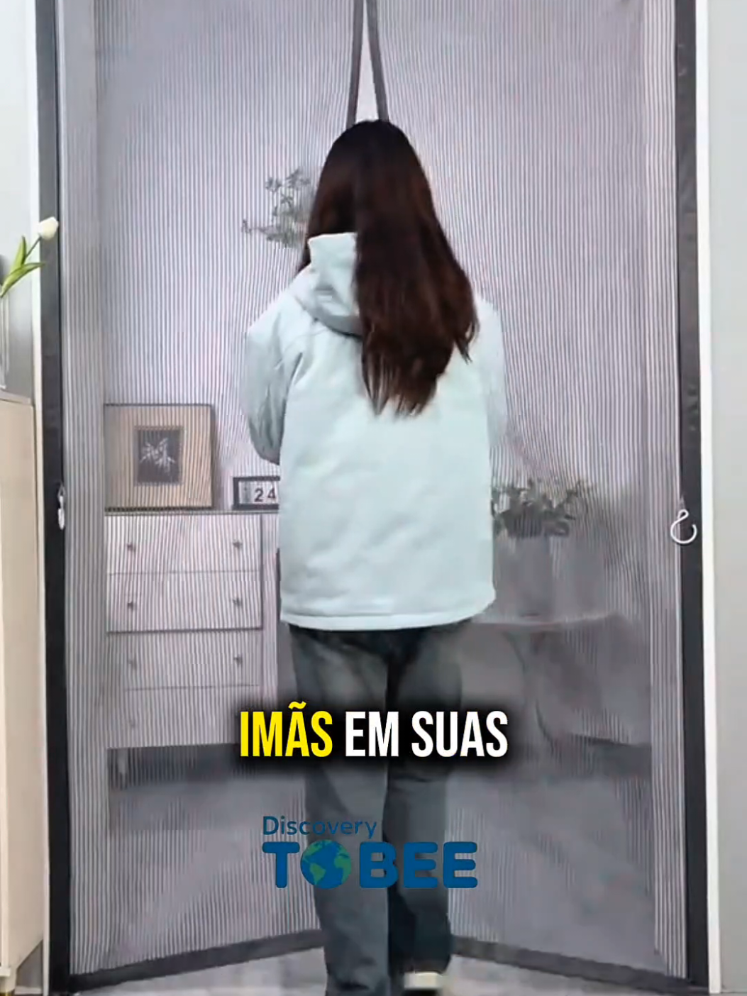 Proteção total contra insetos com ar fresco o dia todo! 🦟✨ #mosquiteiro #casa #conforto #praticidade #tela 