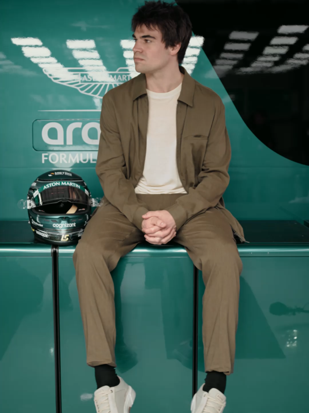 Off the track and on summer break with F1 driver #LanceStroll #BeYourOwnBOSS @Aston Martin Aramco F1 Team @Lance Stroll 