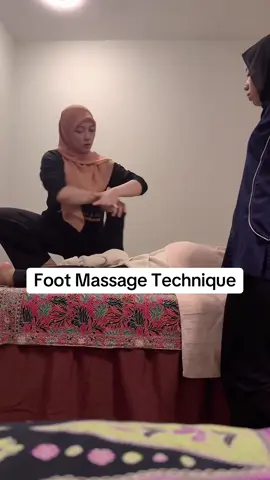 One of my favourite foot massage technique  #massage #footmassage #massagetraining #spakemaman #mazlinmazlan