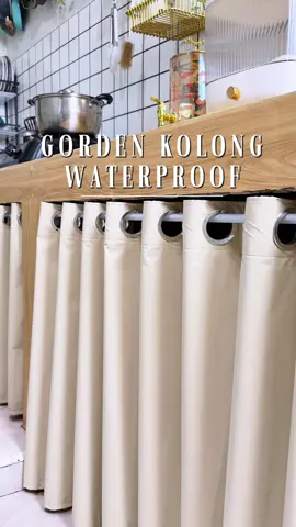 Gak ada lagi gorden kolong berjamur, kotor , jorok sejak pake gorden kolong yg waterproof #gordenkolongdapur #gordenkolong #gordenwaterproof #gordenantiair #promokemerdekaan 