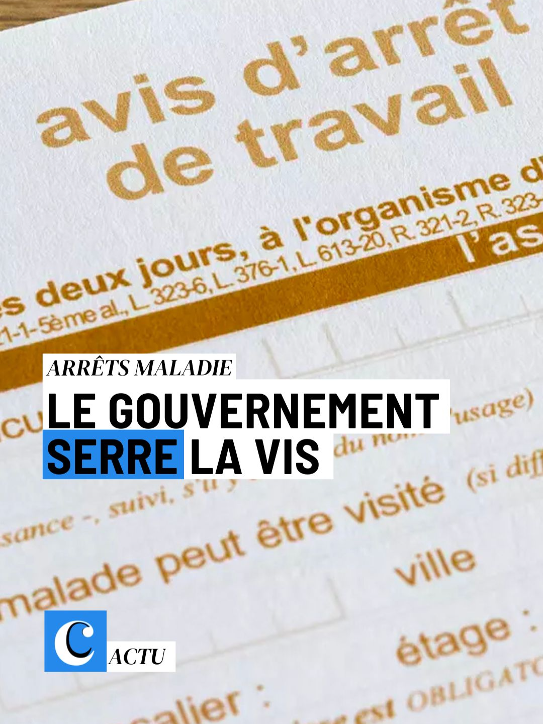 🩺 À la rentrée, le gouvernement prévoit de renforcer le contrôle des médecins qui délivrent « trop » d’arrêts maladie, afin de limiter les abus et préserver le système de santé. #Santé#ArrêtMaladie#Médecins#Gouvernement
