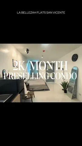 ₱2K/month. Near CITY. Yours. Simple as that. #LaBellezahFlats #CondoLiving #PinakabaratongCondoSaCebu #YourCebuRealtor 