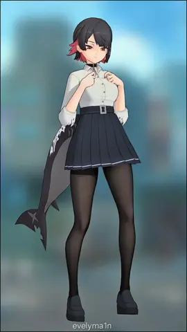 Pookie Dance Ellen Joe  #animated #ellenjoe #tralalerotralala🗣🔥 #mmd #pookie 