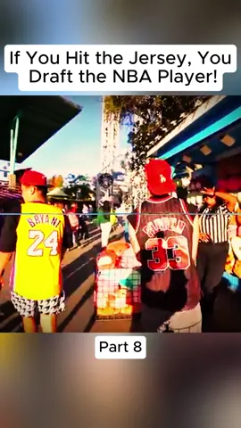 If You Hit the Jersey, You Draft the NBA Player!