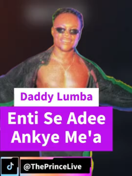 Daddy Lumba - Enti Se Adee Ankye Me'a (Lyrics Video) #ghanasongs #daddylumba