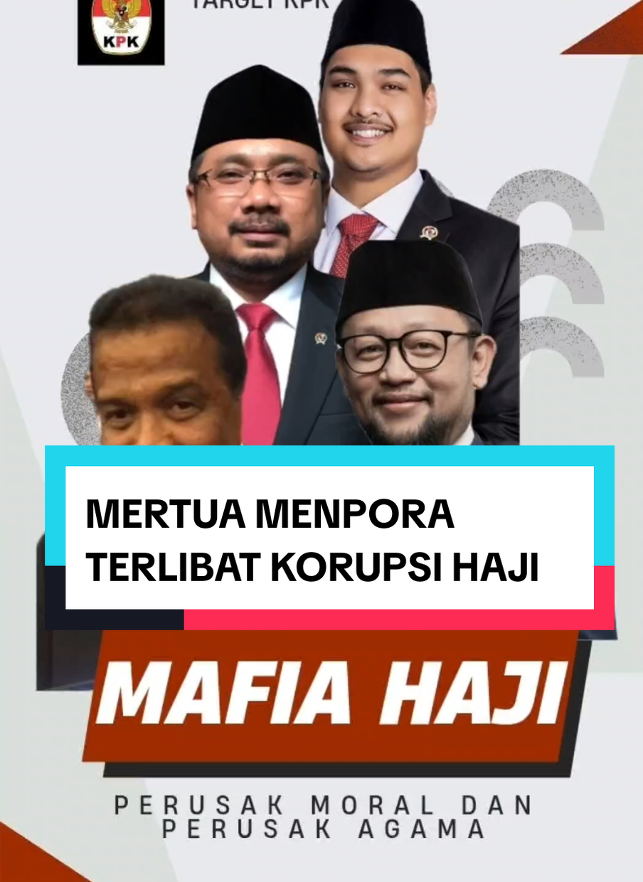 SADIS! MERTUA DITO ARIOTEFJO MENPORA TERLIBAT KASUS KORUPSI KUOTA HAJI #fyppppppppppppppppppppppp #ditoariotedjo #prabowo #yaqutcholilqoumas #kuotahaji 