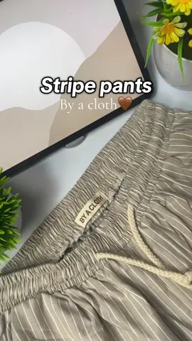 Everyday pants #stripepants #byacloth #OOTD #recommendations 
