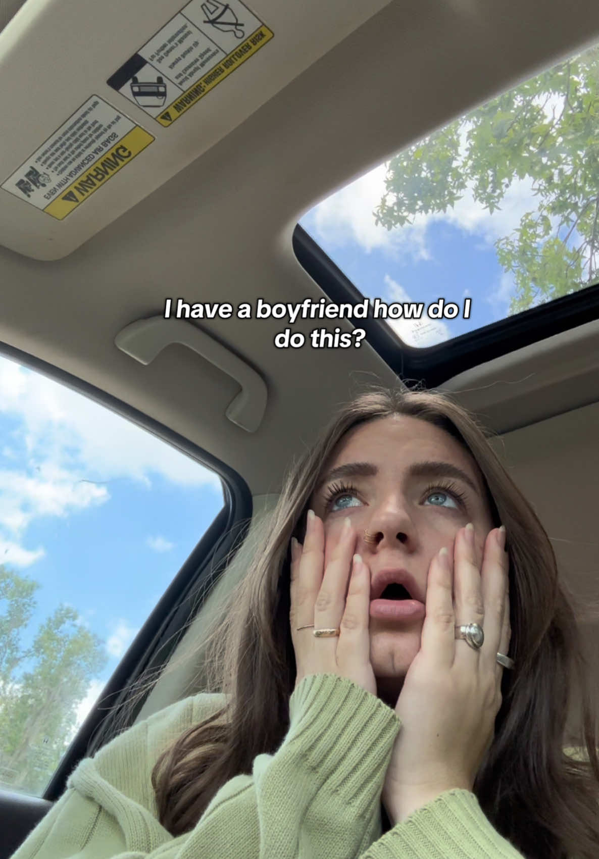 had to convince myself for a sec there. we are CHILLIN now 🫡 🫶🏻  @lategreatramsaystewart  #shesellsdaydreams #dating #crashout #sofun #Relationship 