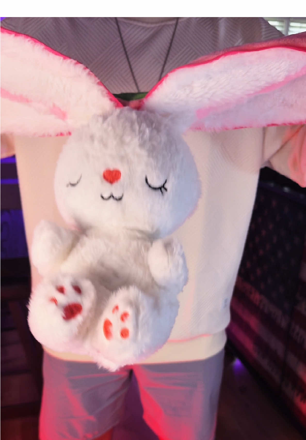 Love this plushie!! Cute bunny breathing plush. #plush #Love 