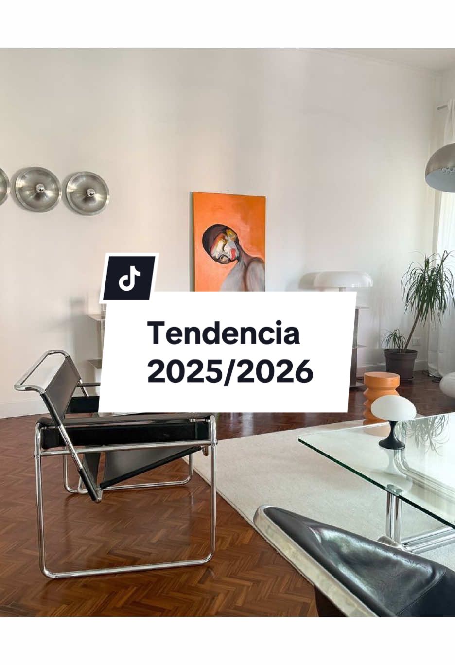 O metal cromado é Tendencia para 2025/2026 . . #midcenturymodern #bauhaus #tendenciadecoracao