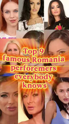 Top 9 Famous Romania PERFORMERS everybody know#1min #fly #foryou #america #tiktok 