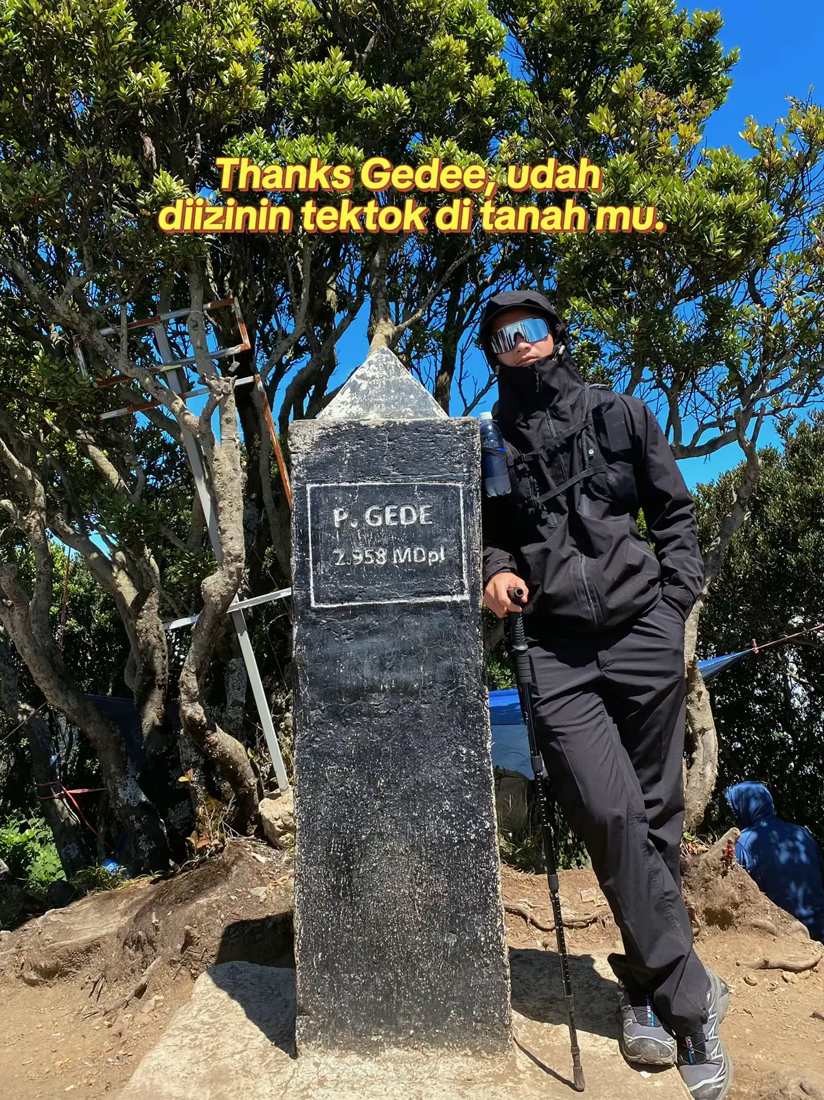 #gununggede #fyp #surken #gunung #outfit 