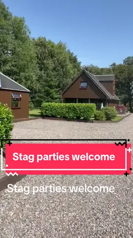 🔥 Stag parties in the heart of Scotland! Hot tubs, big gardens, BBQs & plenty of space for the lads. Bring the banter, we’ve got the rest covered. 🍻🦌 #StagDo #LadsTrip #ScotlandStays”