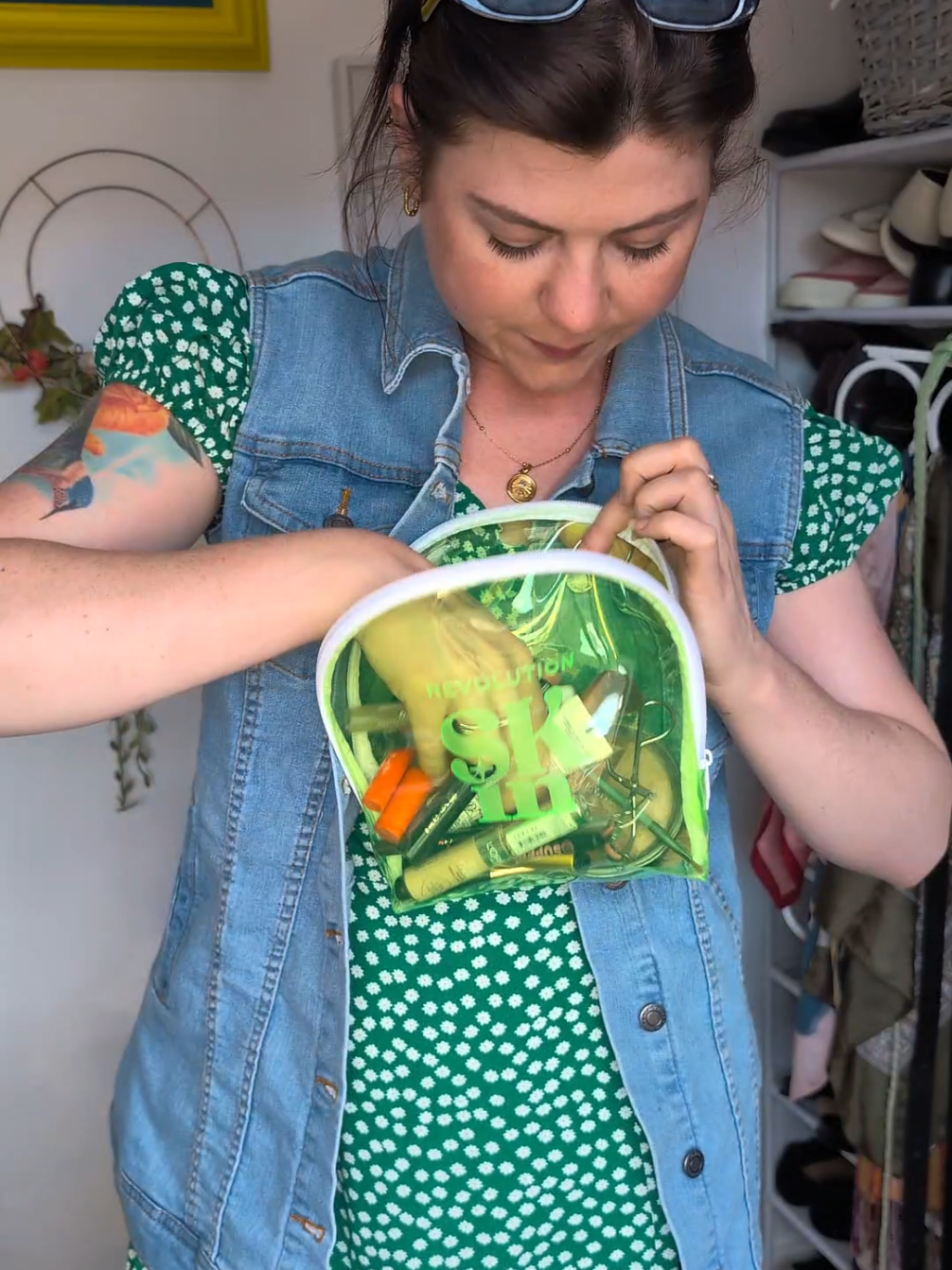 CHATTY grwm💚💚 #grwm #OOTD #chatty #chattygrwm #getdressedwithme 