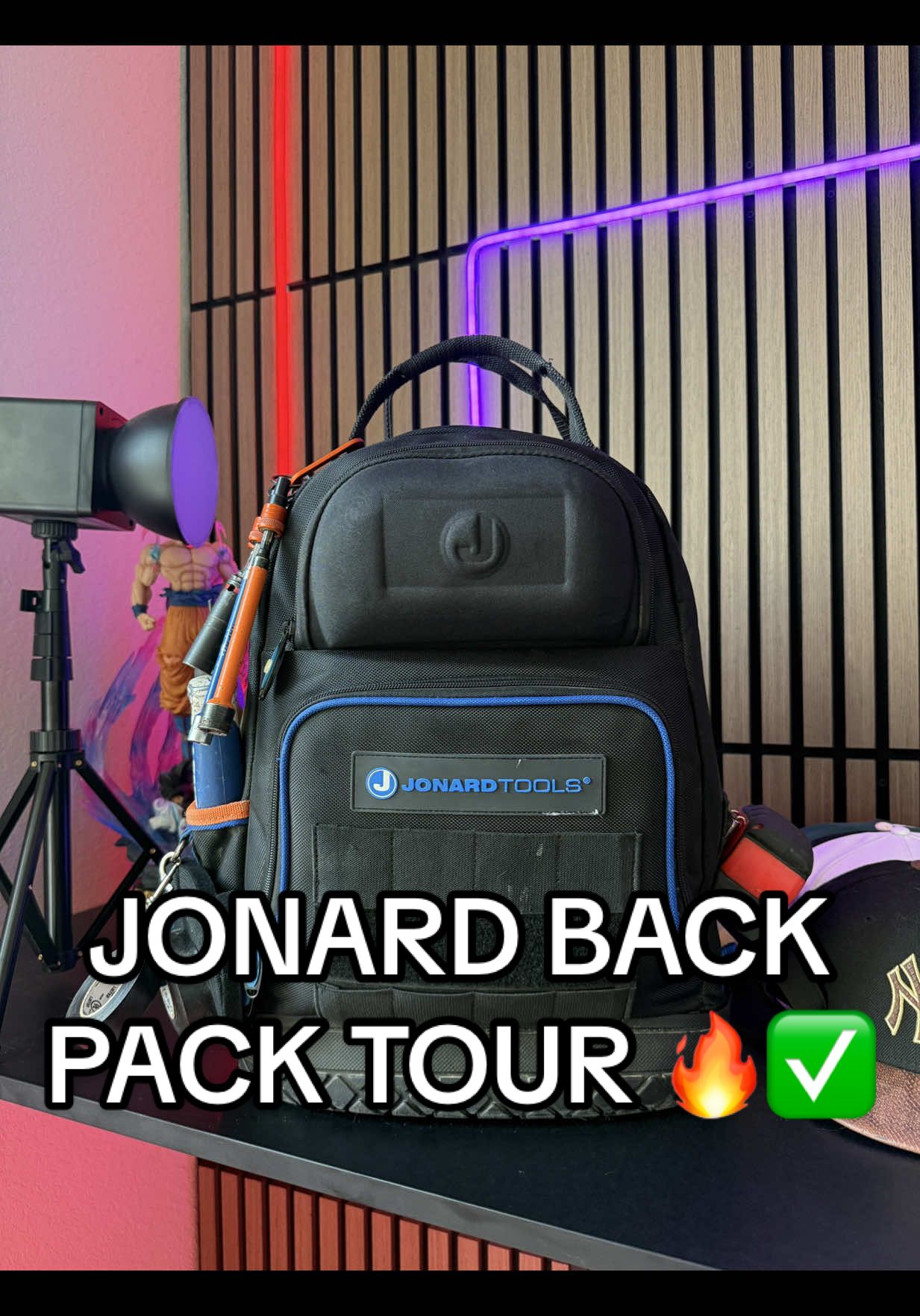 Out with the old tool back pack and in with the @Jonard Tools 💪🏽🔥 My old bag was filthy 🤮 #toolbackpack #toolbag #tooltour #jonard #jonardtools  