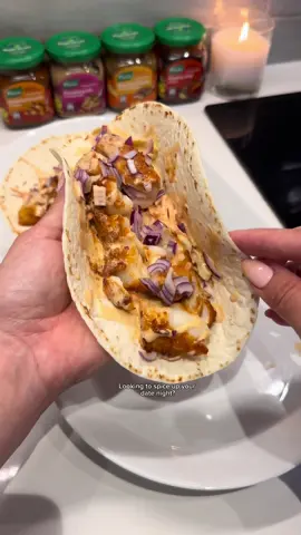 ad | Smoked Chilli & Lime cod tacos 🌮 @Knorr UK  These tacos were absolutely delicious thanks to the Knorr smoked chilli & lime cooking paste! The pastes are absolutely perfect for the airfryer making it a super quick and versatile recipe. You can pick them up in your local Tesco 🌶️ Ingredients: For the cod: 3-4 cod fillets 1 tsp Knorr Smoked Chilli & Lime cooking paste Salt and pepper, to taste For the Spicy Creamy Dressing: 3 tbsp sour cream or Greek yogurt 1 tbsp mayonnaise 0.5 tsp Knorr Smoked Chilli & Lime cooking paste 0.5 lime, juiced Pinch of salt For the Quick Coleslaw: 1 cup white / red cabbage, shredded 1 cup carrot, shredded 2 tbsp finely sliced red onion (save some for garnish) 0.5 lime, juiced 0.5 tsp Knorr Smoked Chilli & Lime cooking paste 1 tbsp sour cream or Greek yogurt 1 tbsp mayonnaise  Salt, to taste For Assembly: 6 small soft tortillas Extra lime wedges Red onion diced, for garnish Fresh coriander (optional) Instructions: Firstly, marinate the cod in the Knorr Smoked Chilli & Lime cooking paste. Mix well until fully coated and marinate in your air fryer whilst preparing the other elements to the meal.  Next, make your spicy creamy dressing by mixing together the sour cream, mayo, Knorr Smoked Chilli & Lime cooking paste, lime juice and a pinch of salt.  Then make the quick slaw by mixing the cabbage, carrot and red onion in a large bowl with the lime juice, Knorr Smoked Chilli & Lime cooking paste, sour cream, mayonnaise and salt. Next, cook your cod in the airfryer for 10-12 minutes. Keep an eye as this can cook quite quickly. Then warm your tortilla wraps and get everything together to serve. Serve with the warm tortilla wraps, followed by the quick slaw, the delicious cod, spicy dressing, red onion, coriander and some extra lime squeezed on top. So fresh and so delicious, enjoy! #Knorr #boldflavourfast 