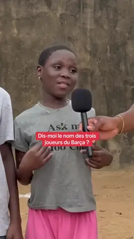 Dis-moi le nom des trois joueurs du Barça ? #barcelona #footballtiktok #france 