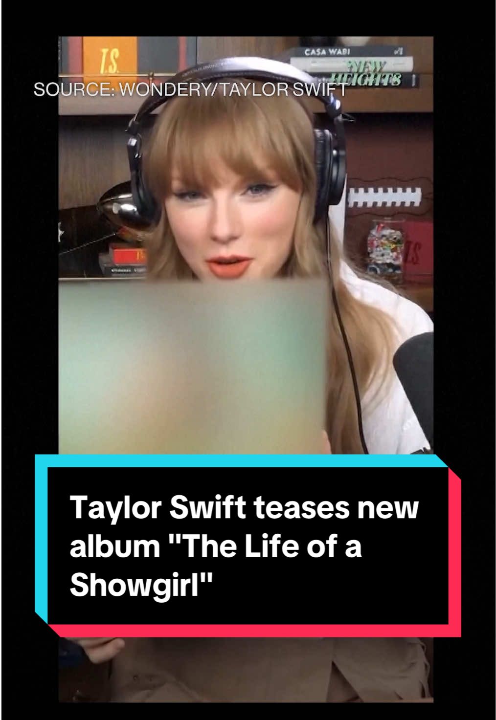 Taylor Swift announced the name of her twelfth studio album, The Life of a Showgirl, on a podcast Tuesday, a welcome surprise to fans and a move that’s likely to help revive flagging sales at Universal Music Group. The US pop star started dropping cryptic hints about the new album on her Instagram account on Monday, coinciding with news that she’d be making an appearance on the New Heights podcast hosted by her boyfriend Travis Kelce and his brother Jason. #music #Swifties #business #popculture 