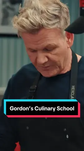I also have no culinary experience, can Gordon teach me next?! 🤩 #SecretServiceFOX #GordonRamsay #CulinarySchool #CookingLesson